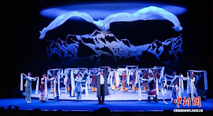 山东梆子演绎雪域大爱 “繁森故里”唱响民族团结之歌